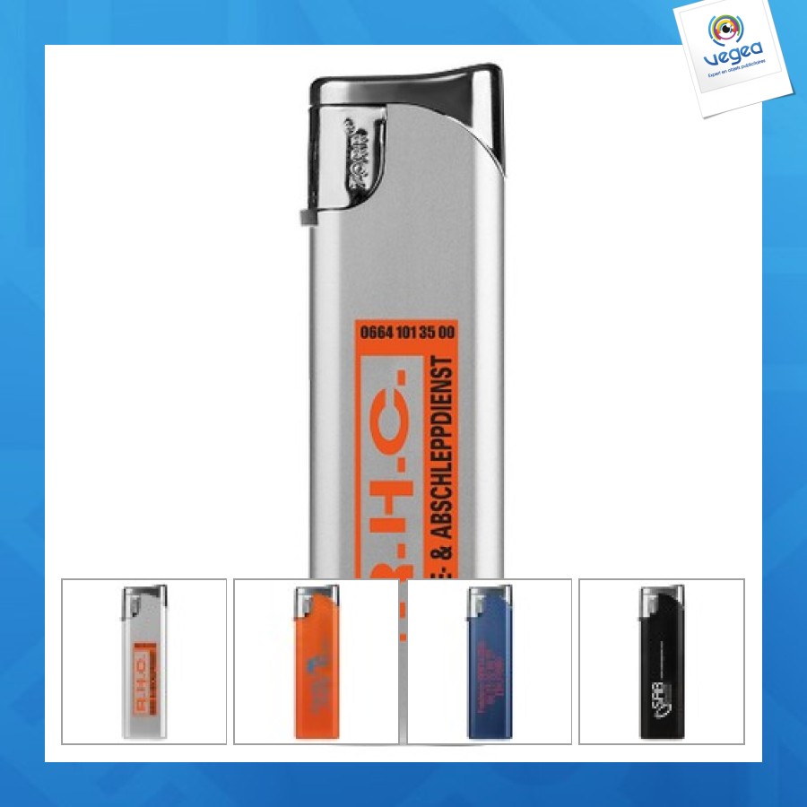 Briquet personnalisable slider
