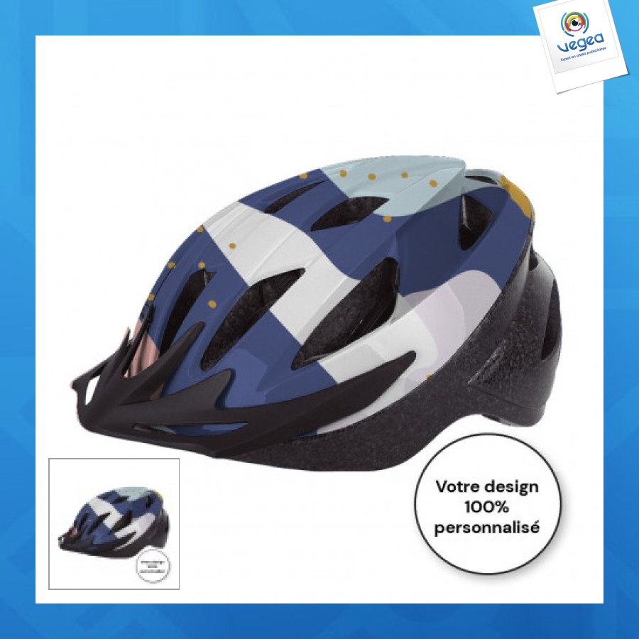 Casque vélo juniors personnalisé / adultes 100% personnalisable