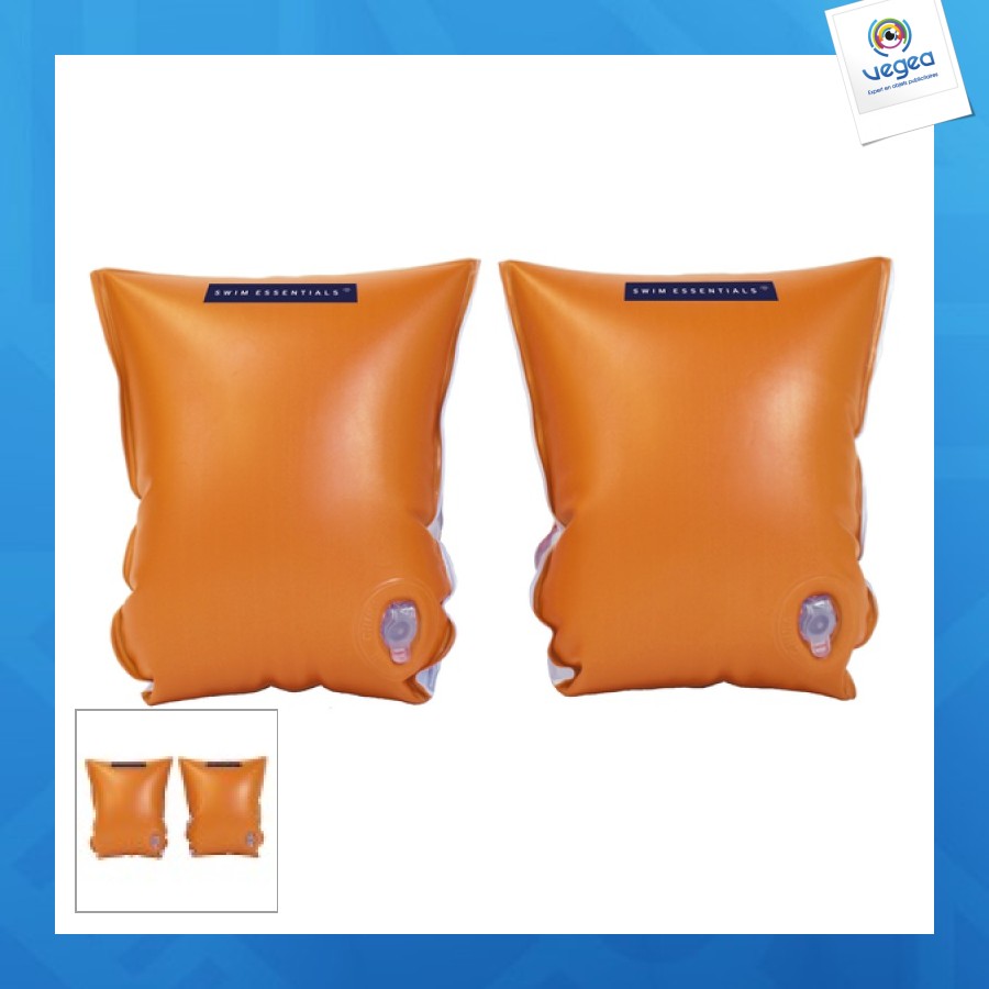 Brassards de natation publicitaires