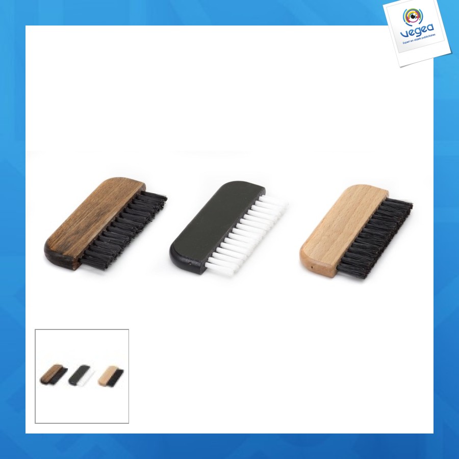 Brosse de poche personnalisable pour vêtements