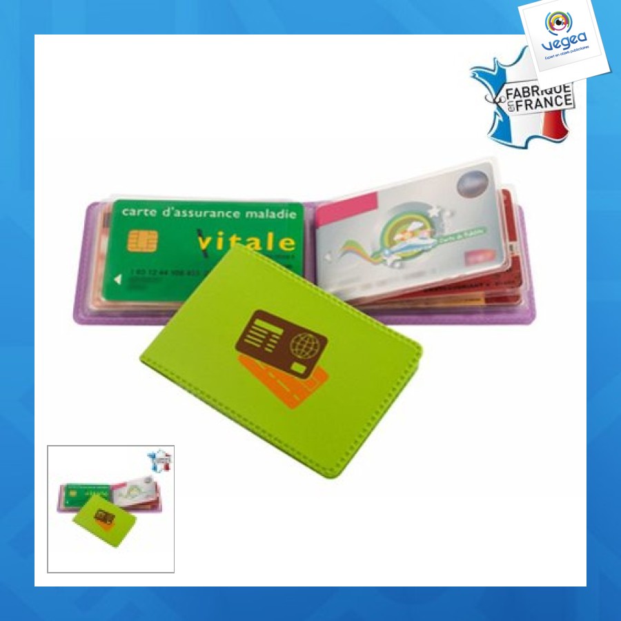 Etui personnalisable 10 cartes à l'italienne