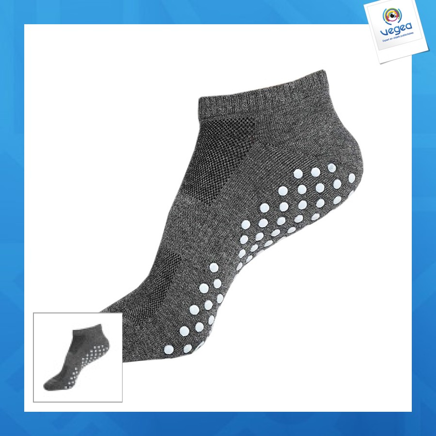 Chaussettes personnalisables antidérapantes