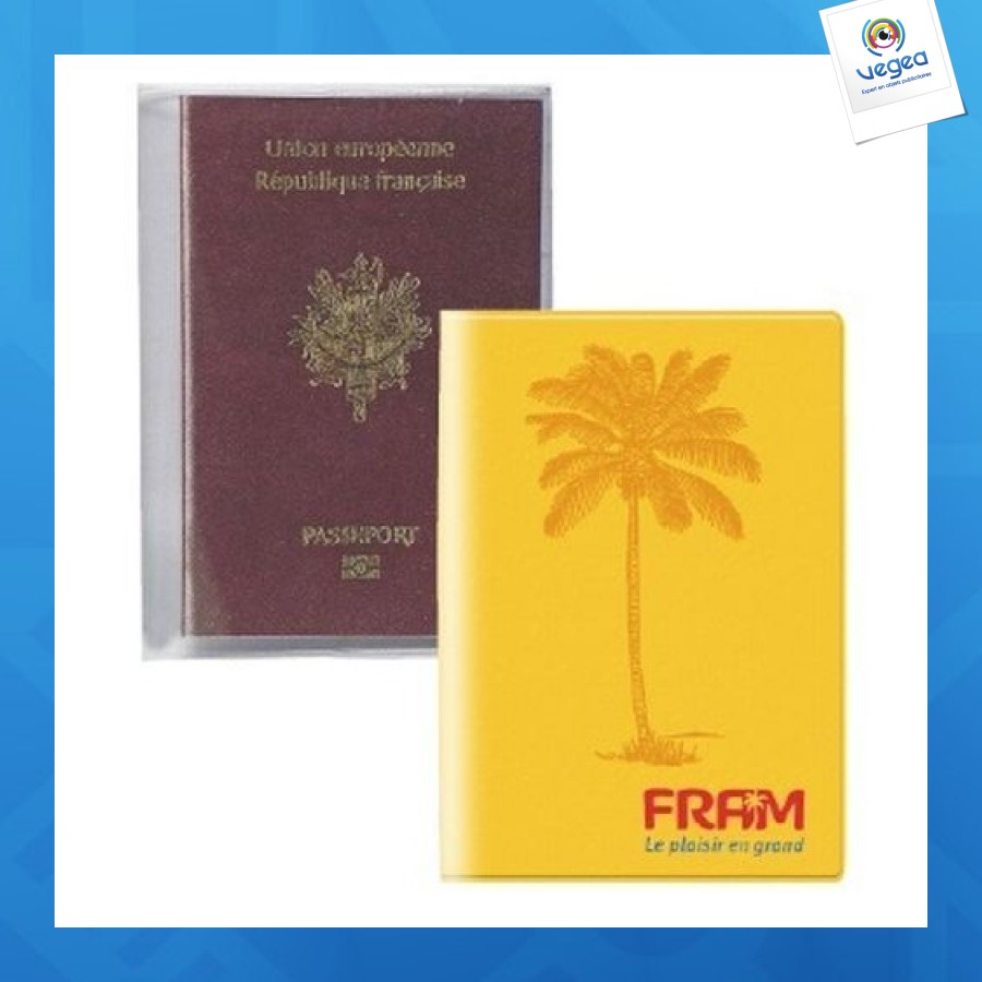 étui protège passeport 2 volets