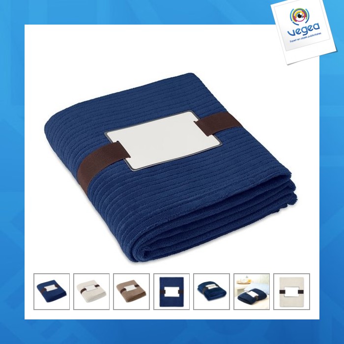 Couverture polaire personnalisable 240 gr/m²
