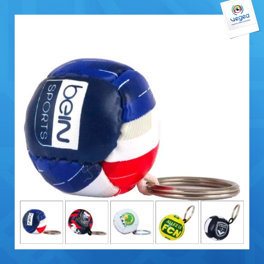 Porte-clés ballon de football