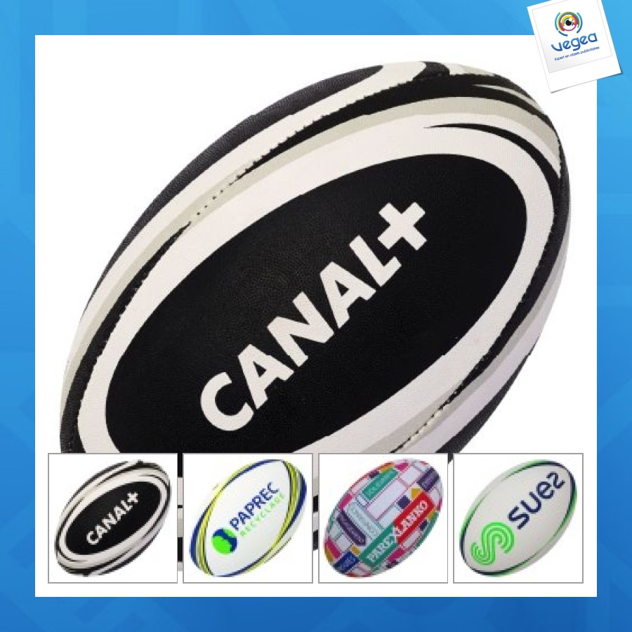 Ballon de rugby training personnalisable taille 5