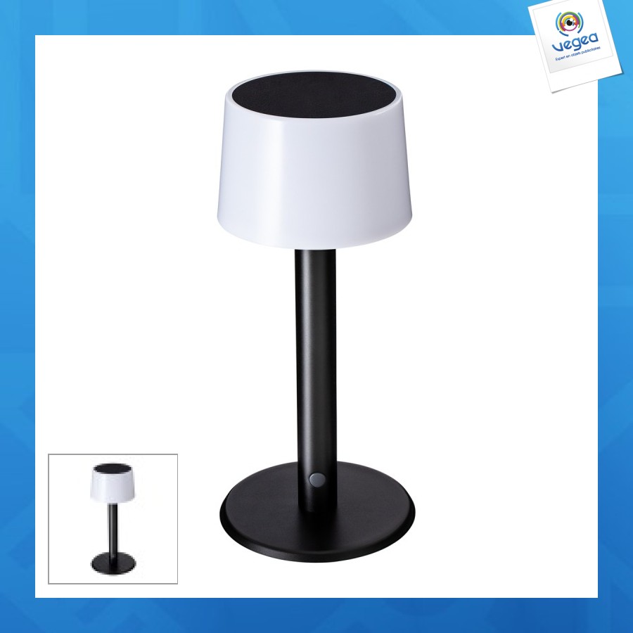 Lampe publicitaire de table rechargeable reeves
