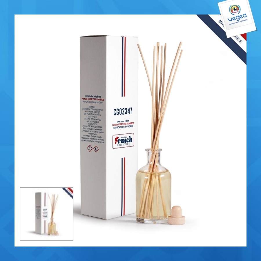 Diffuseur personnalisé de parfum 100ml
