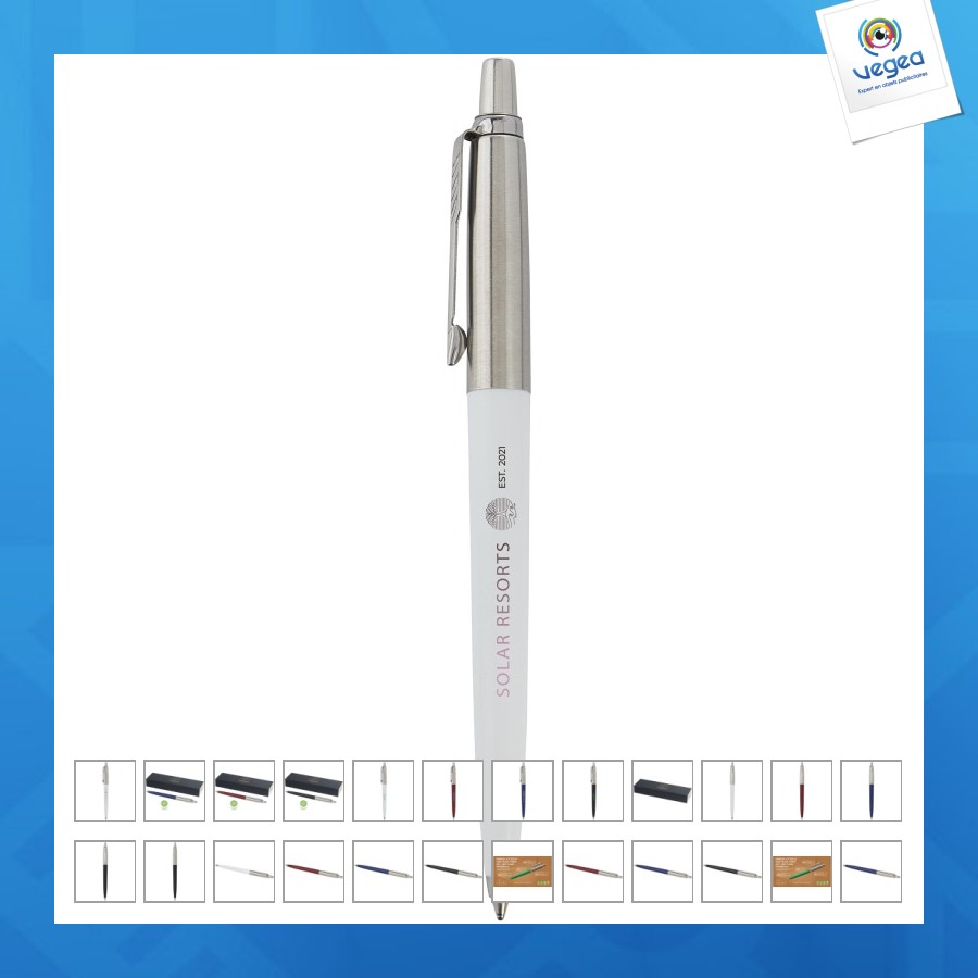 Stylo bille parker avec logo jotter recyclé
