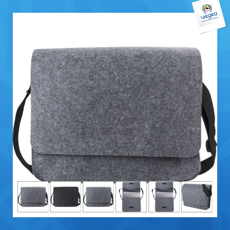 Sac postier porte-ordinateur de rpet layla