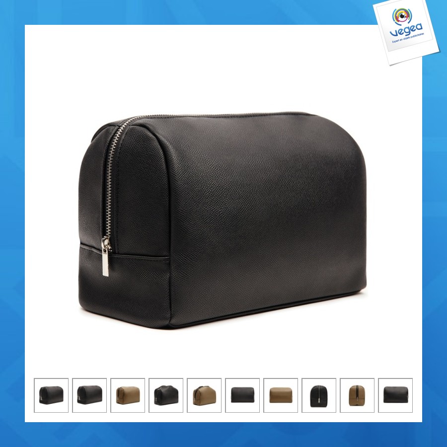 Vinga trousse de toilette personnalisée en pu rcs bermond