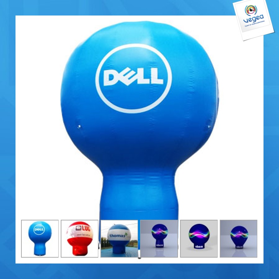 Montgolfière promotionnelle gonflable ventilée