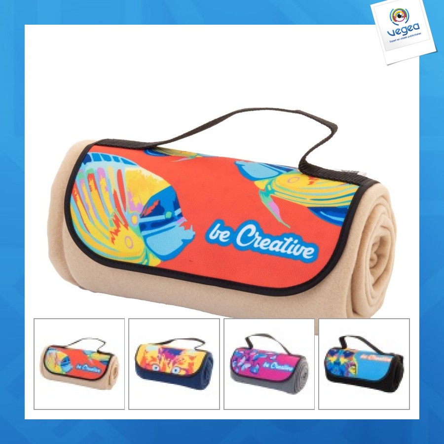 Reporta couverture polaire publicitaire rpet, personnalisable