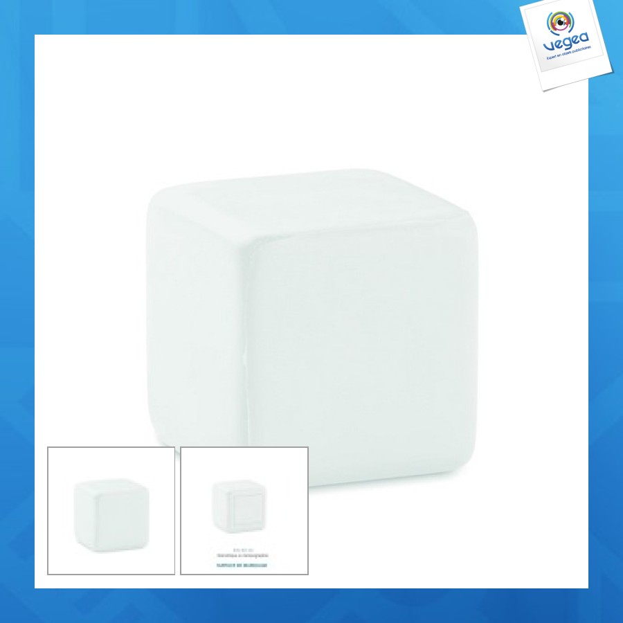 Anti-stress publicitaire cube