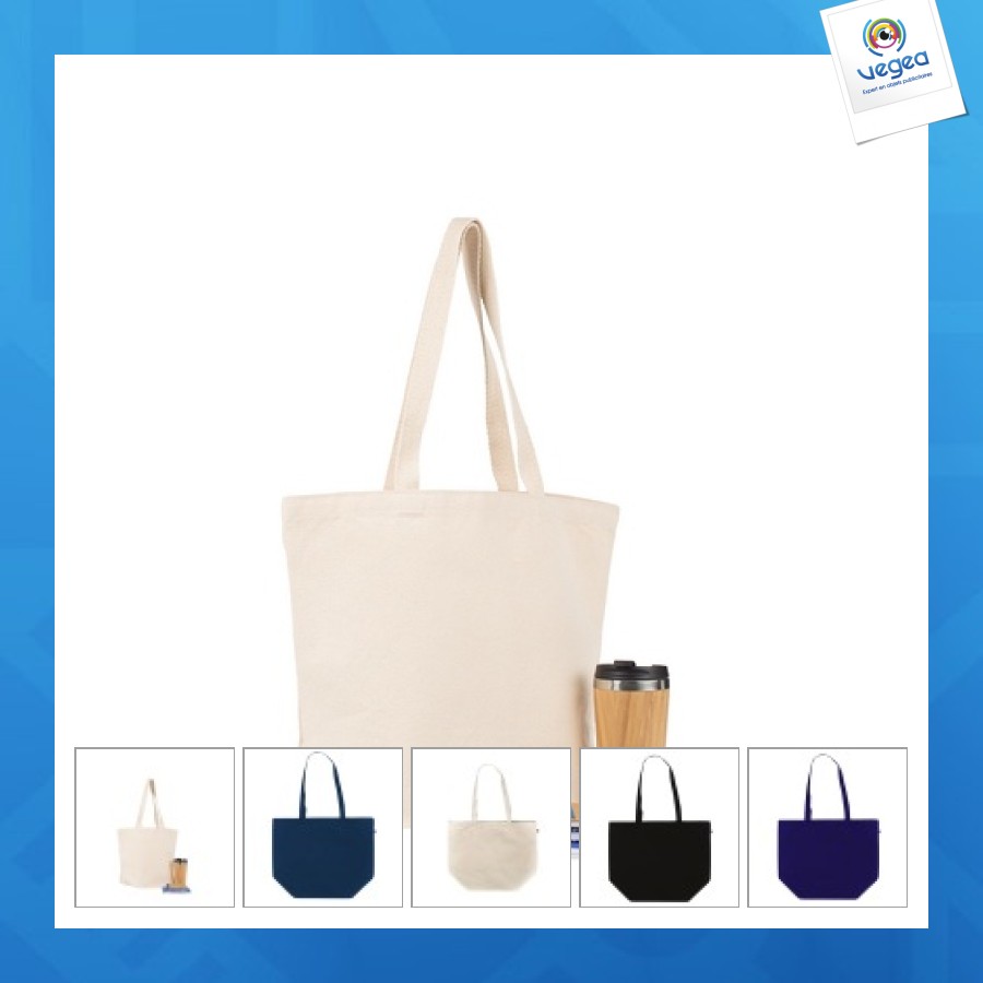 Cabas personnalisé coton bio 250g/m²
