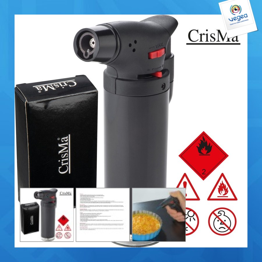 Briquet publicitaire pour flamber