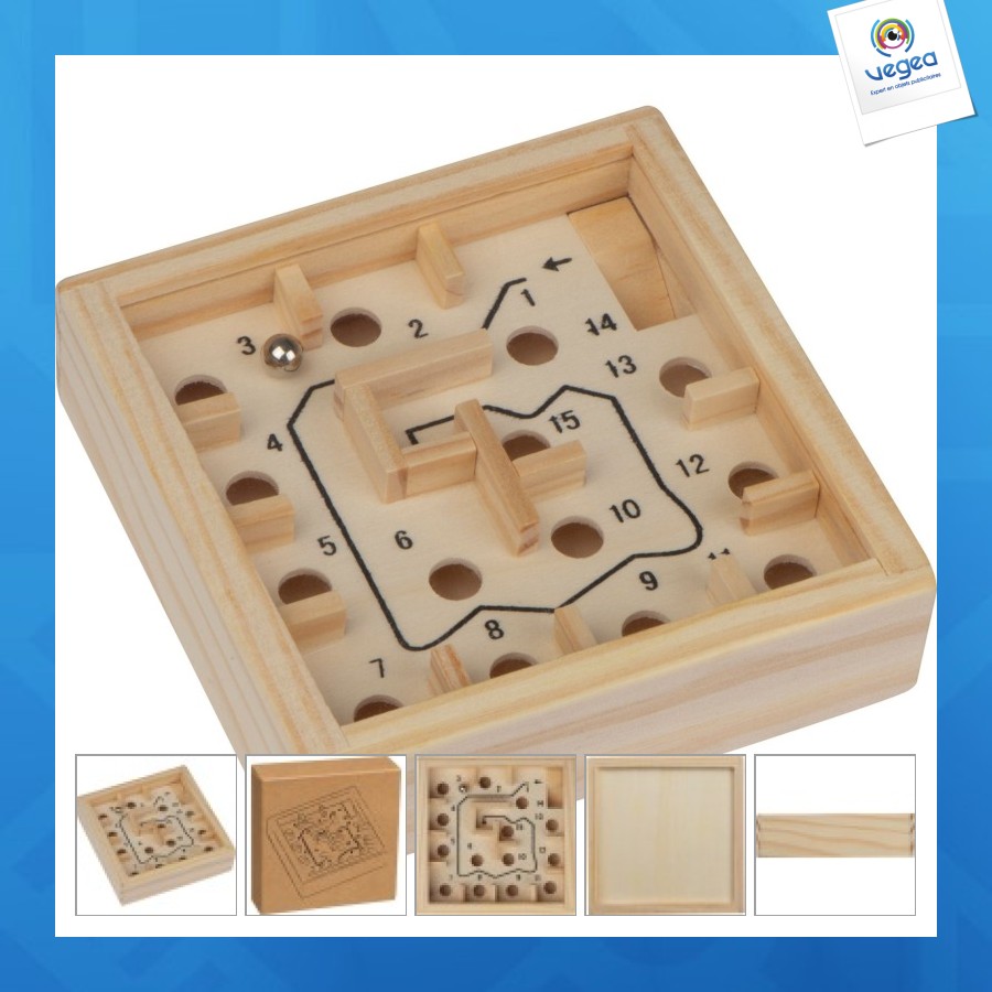 Puzzle labyrinthe en bois