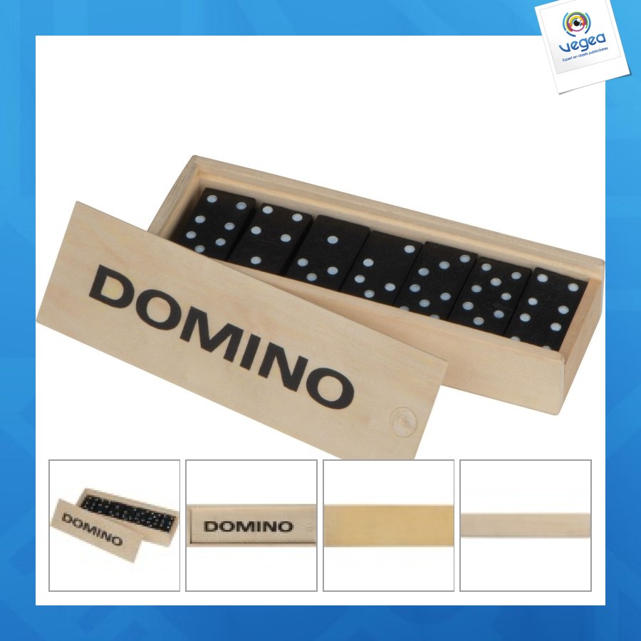 Domino personnalisable en bois