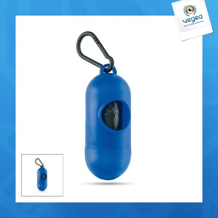 Distributeur de 10 sacs pour déjections canines