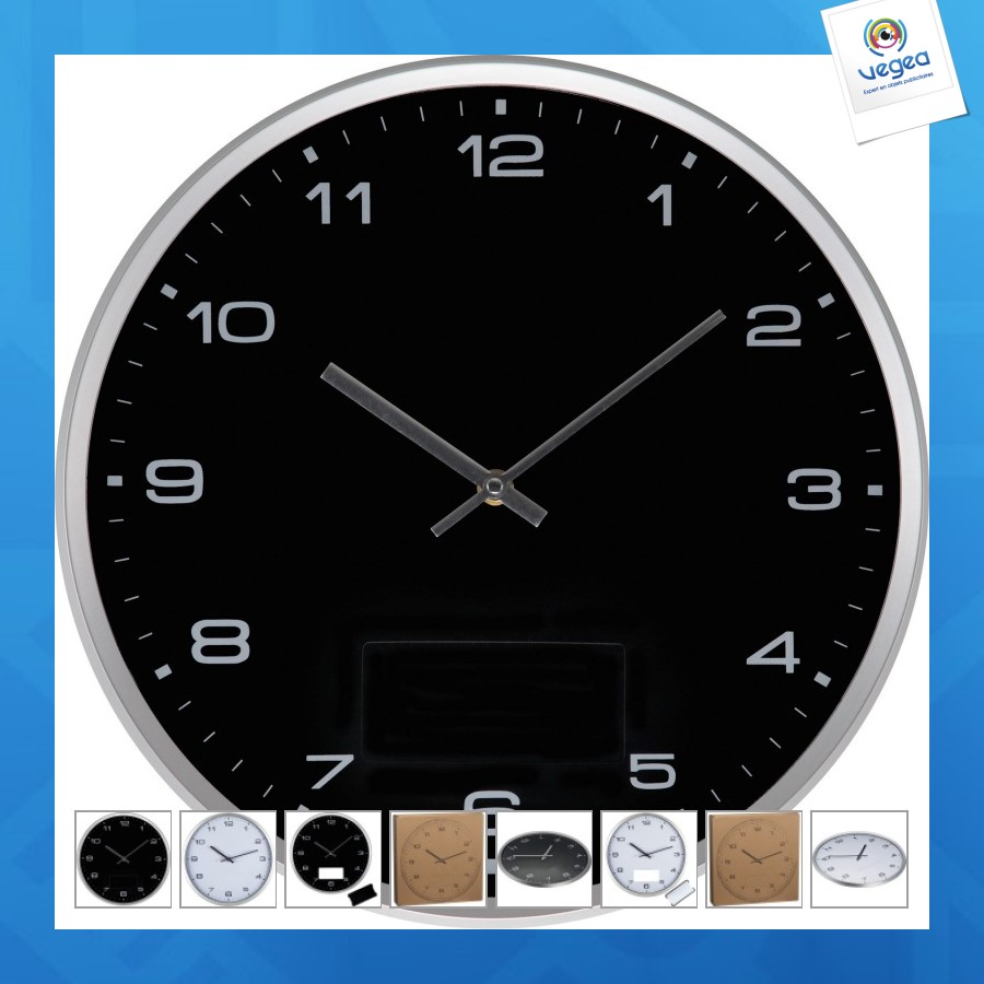 Horloge personnalisée murale''click logo''