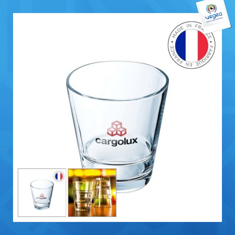 Verre publicitaire empilable 26cl