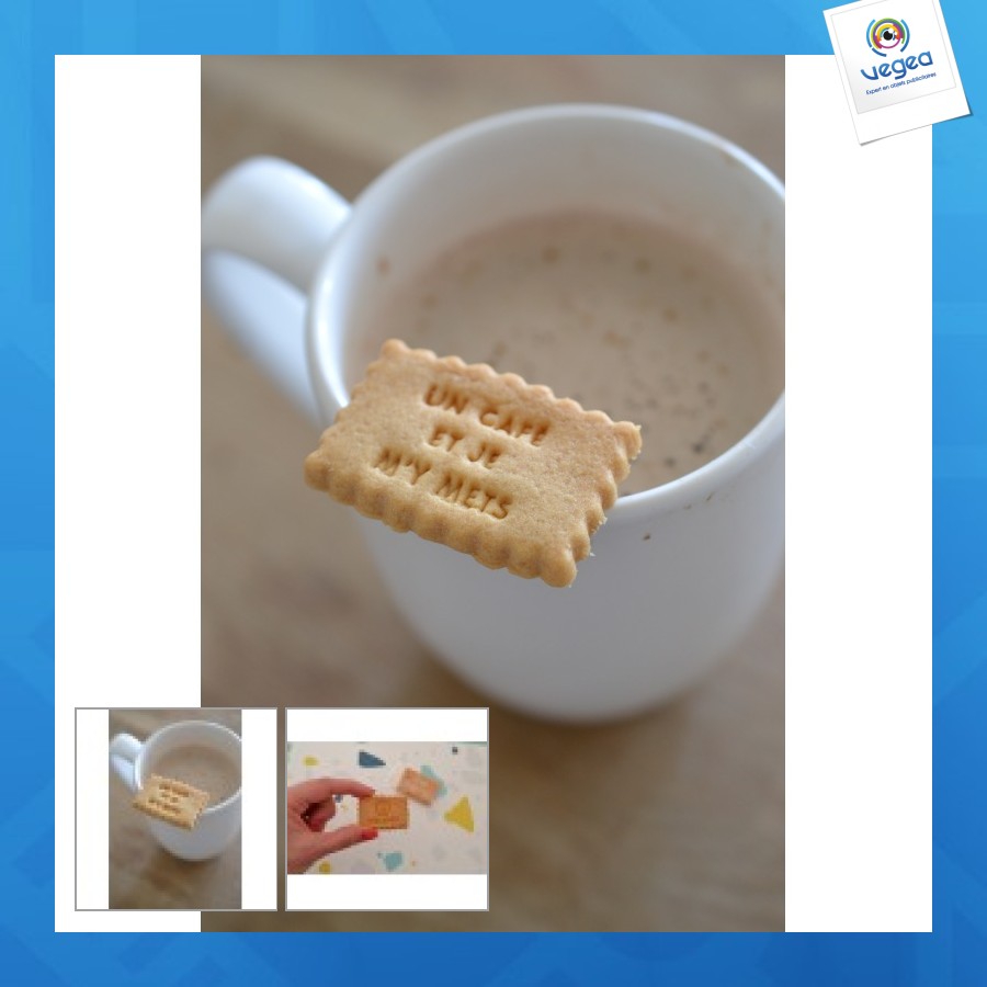 Mini biscuit personnalisé à message