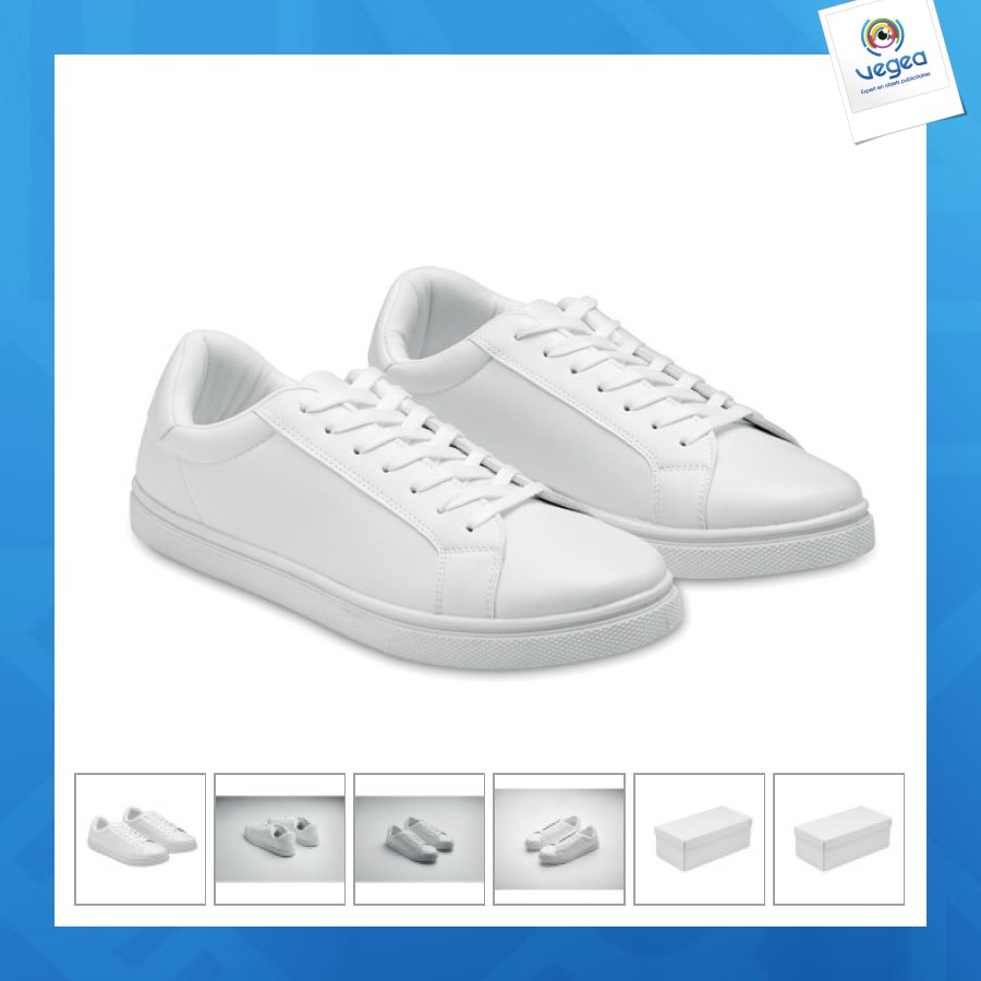 Baskets en pu taille 43