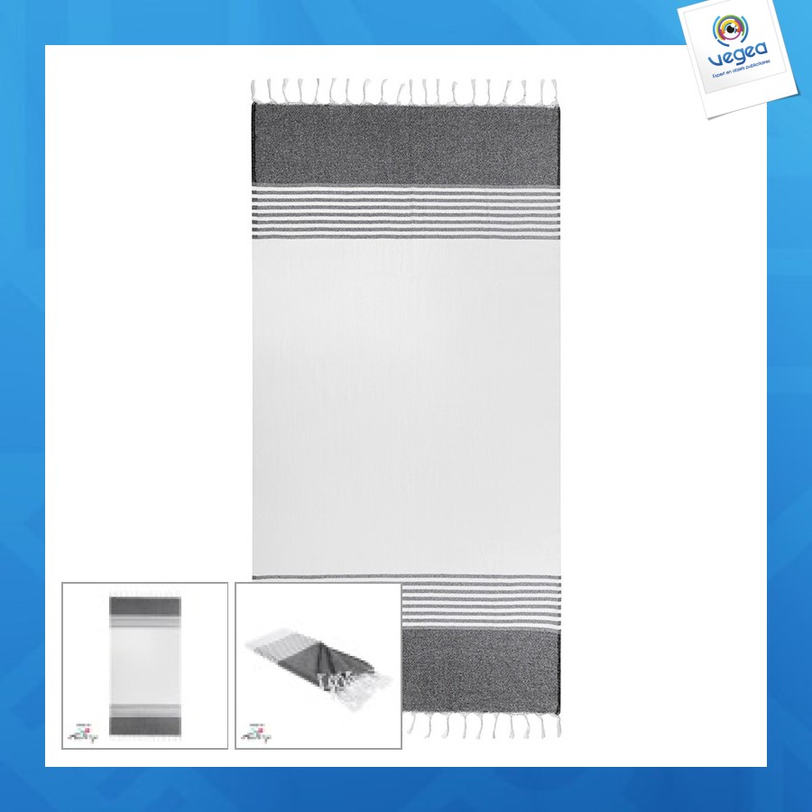 Fouta avec logo - metmaxx