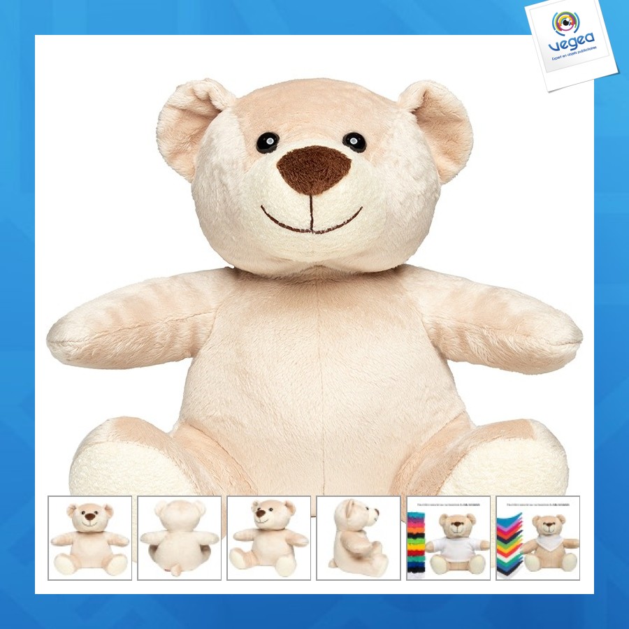Peluche ours publicitaire - mbw