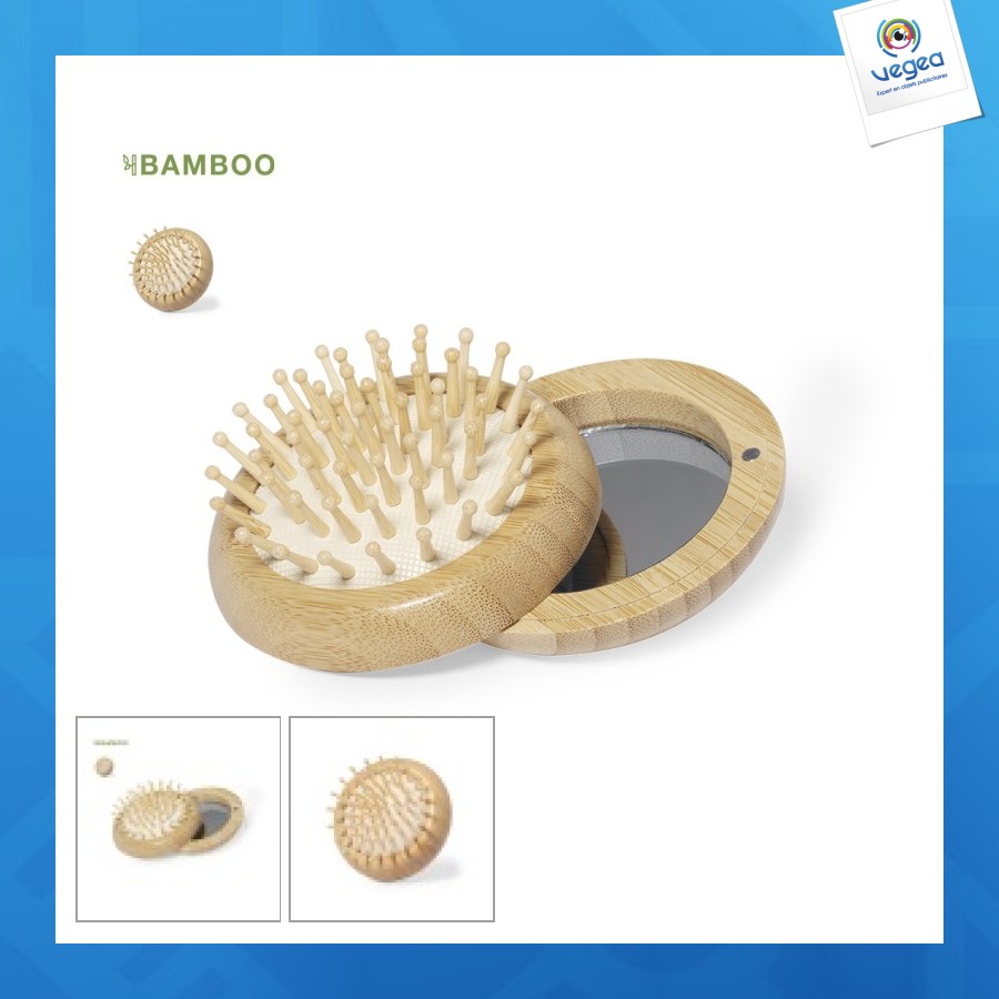 Brosse avec miroir personnalisable