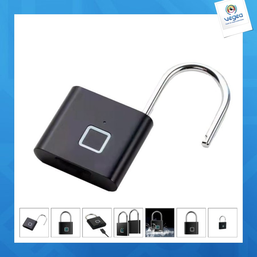 Cadenas personnalisable digital et waterproof garanti 3 ans