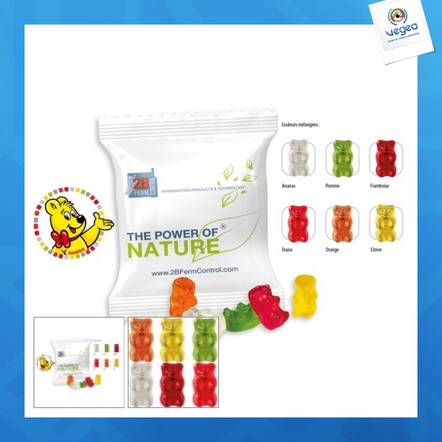 Haribo ours d'or en sachet promo