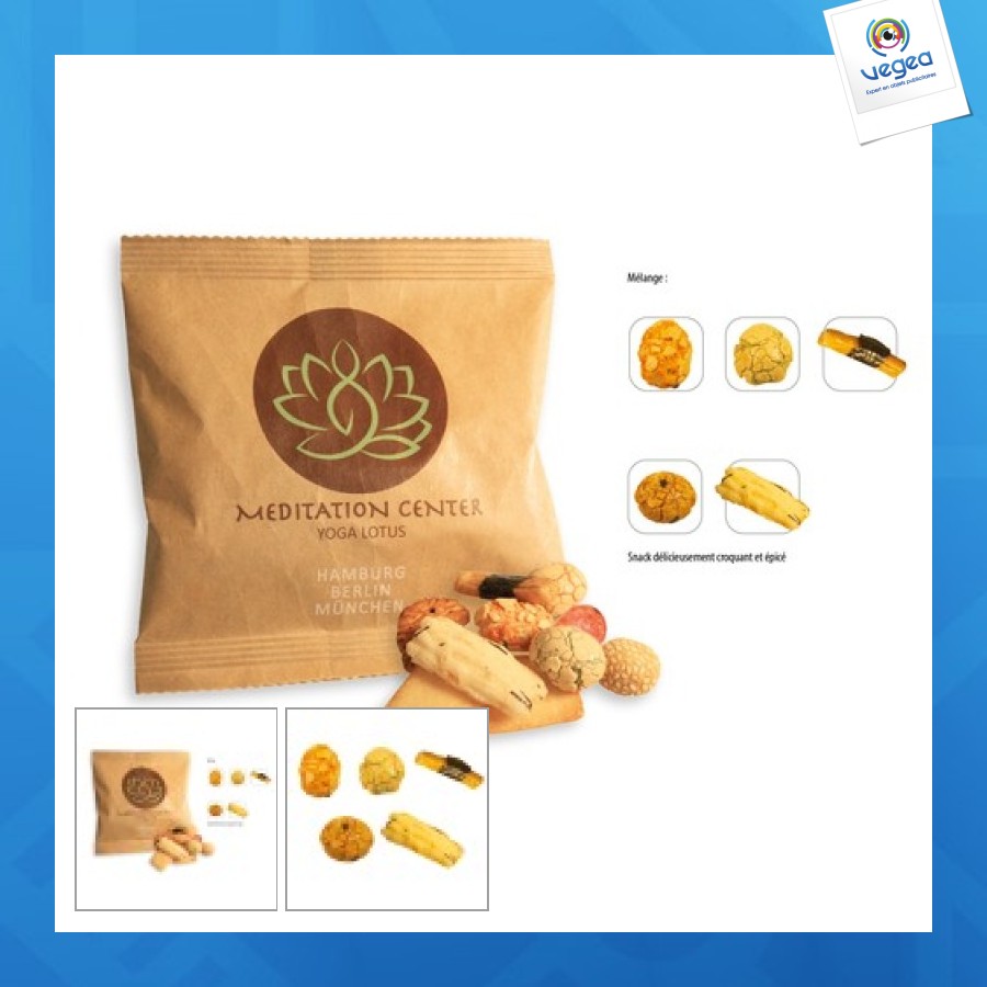Crackers de riz superior mix en sachet promo