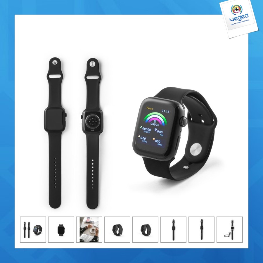 Montre intelligente personnalisable avec écran de 1.85 pouce - wiles