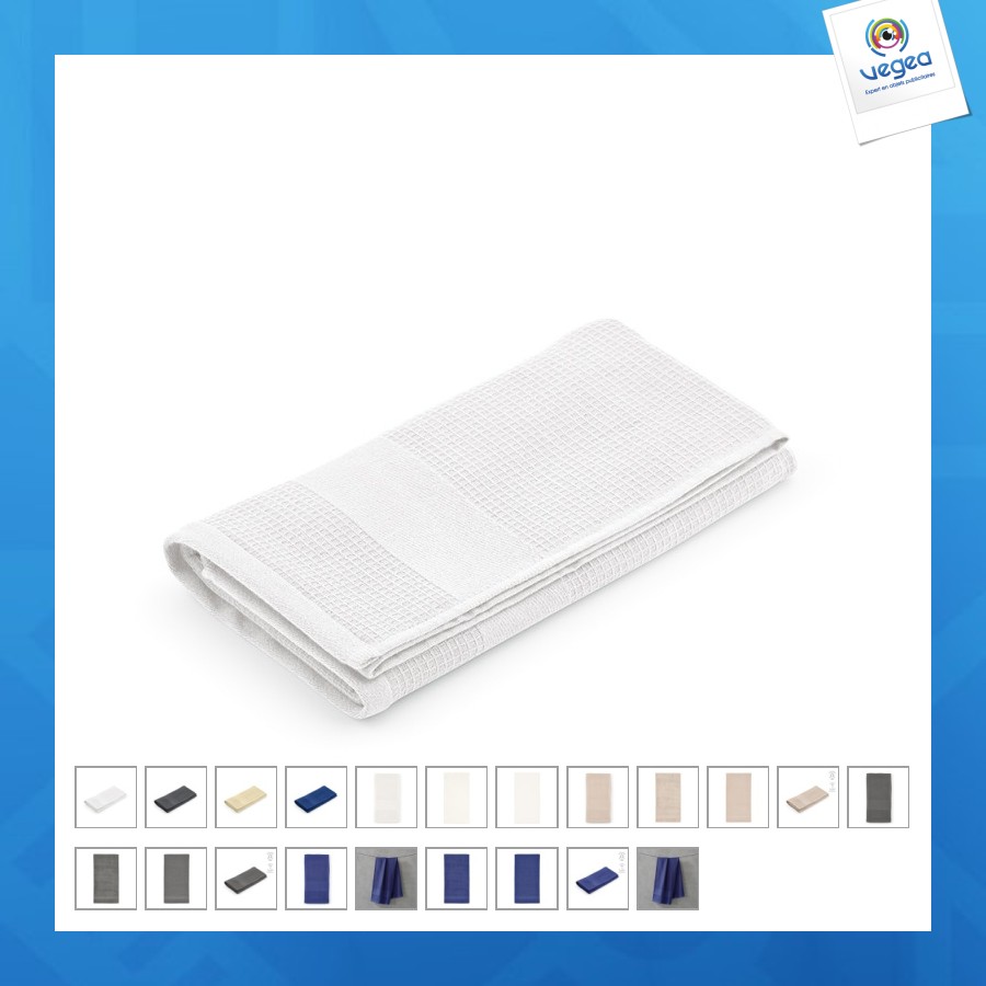 Serviette gauffrée 50x100cm 500g/m²