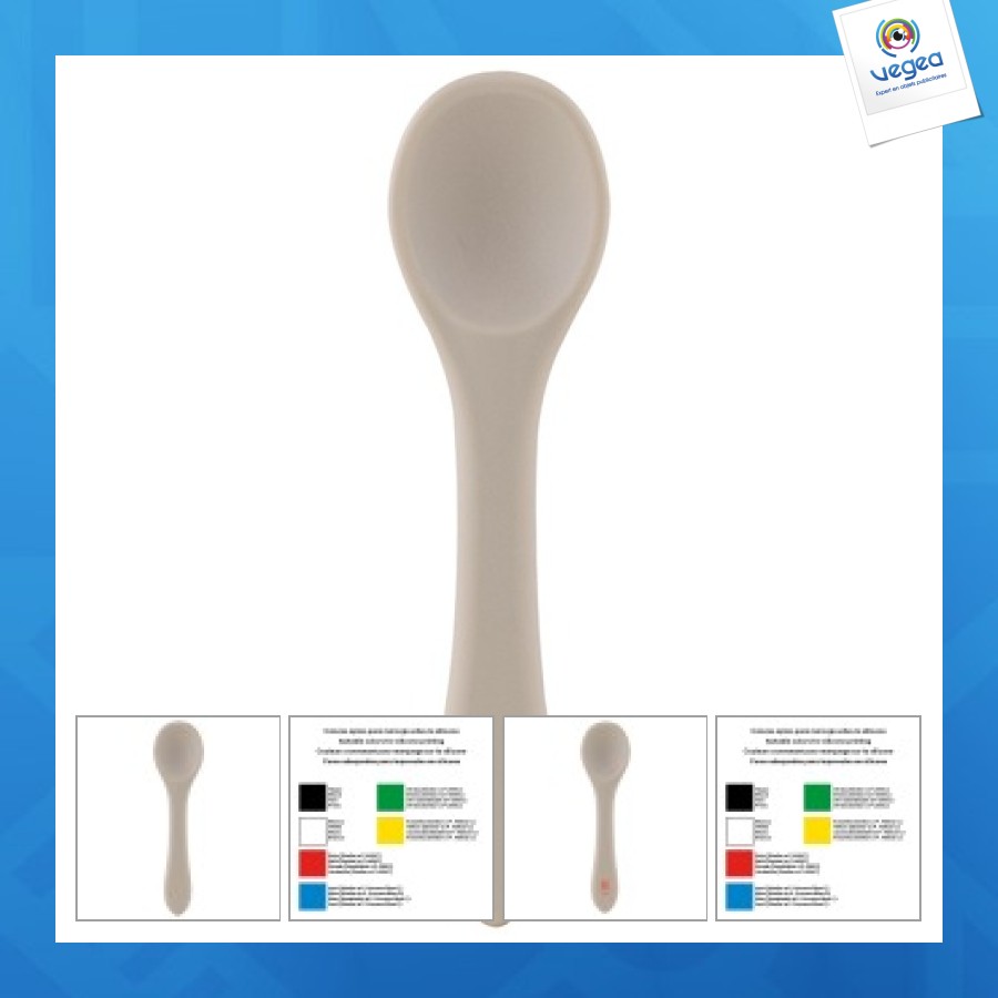 Cuillère en silicone