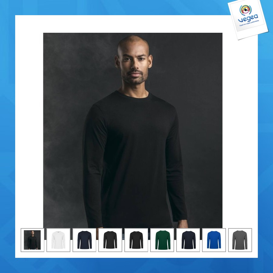 T-shirt personnalisé manches longues vortex