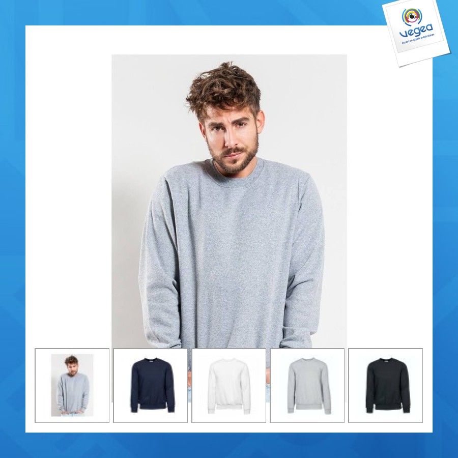 Sweat publicitaire fabriqué en italie