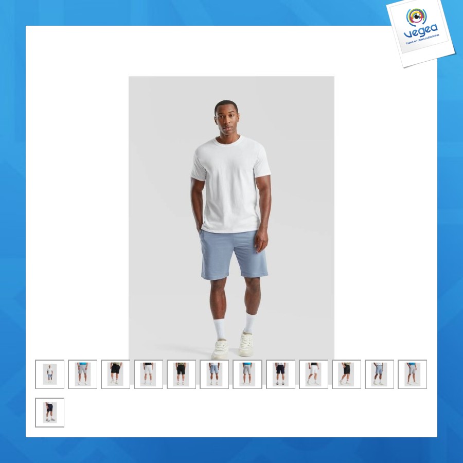 Short personnalisé unisexe