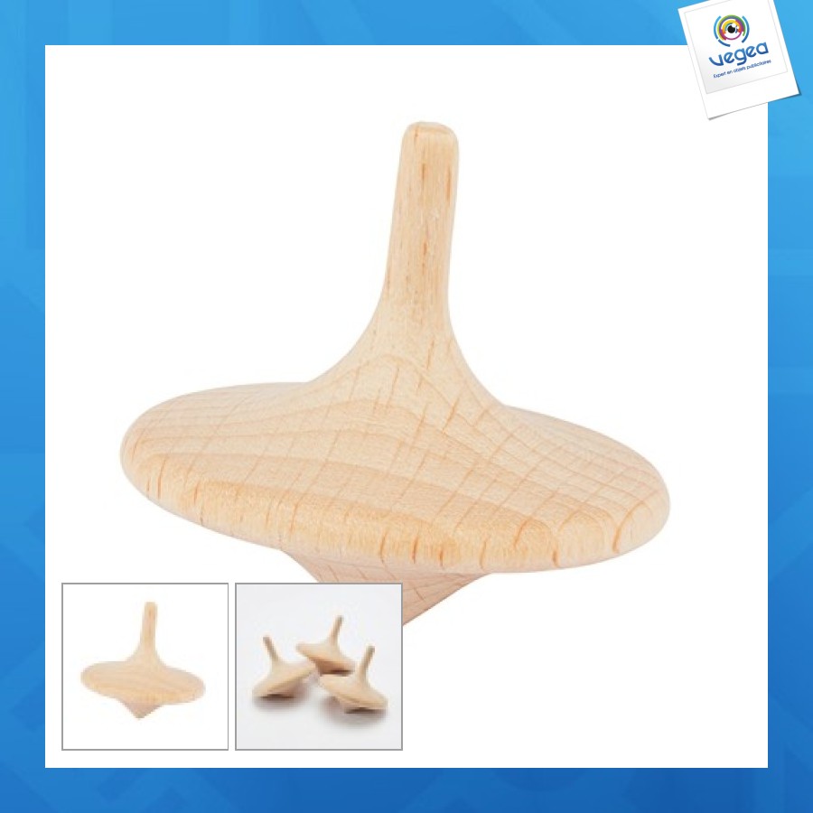 Green good toupie personnalisable - bois certifié durable