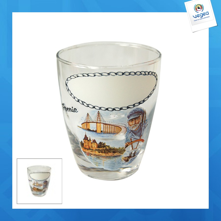 Verre à eau personnalisable 25cl