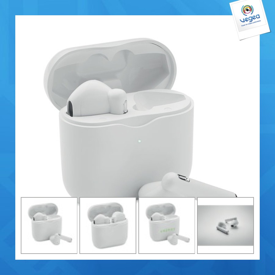 Oreta - ecouteurs personnalisables tws et base de charge