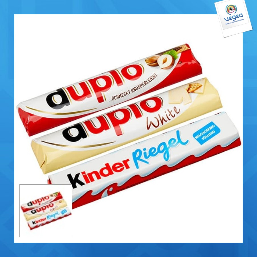 Pack de 3 duplo avec duplo classic , duplo blanc kinder chocolat