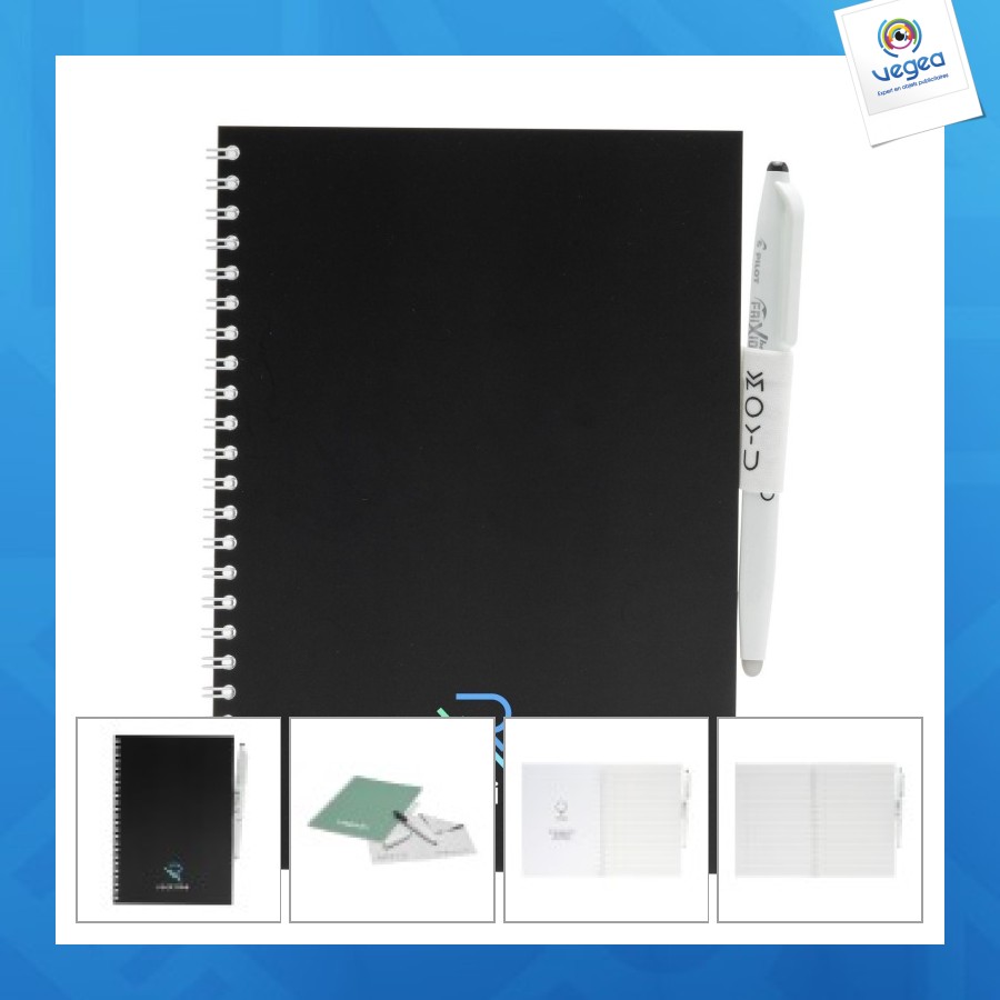 Moyu carnet de note a5 18 pages effaçables