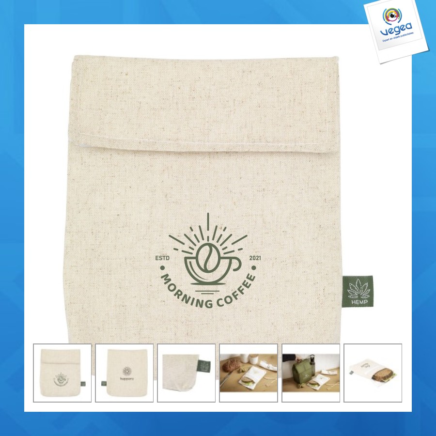 Hemp foodpouch pochette à sandwich