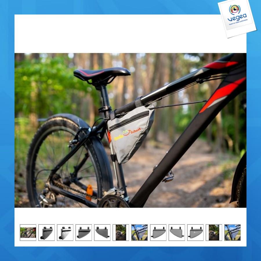 Sacoche vélo publicitaire - danyell