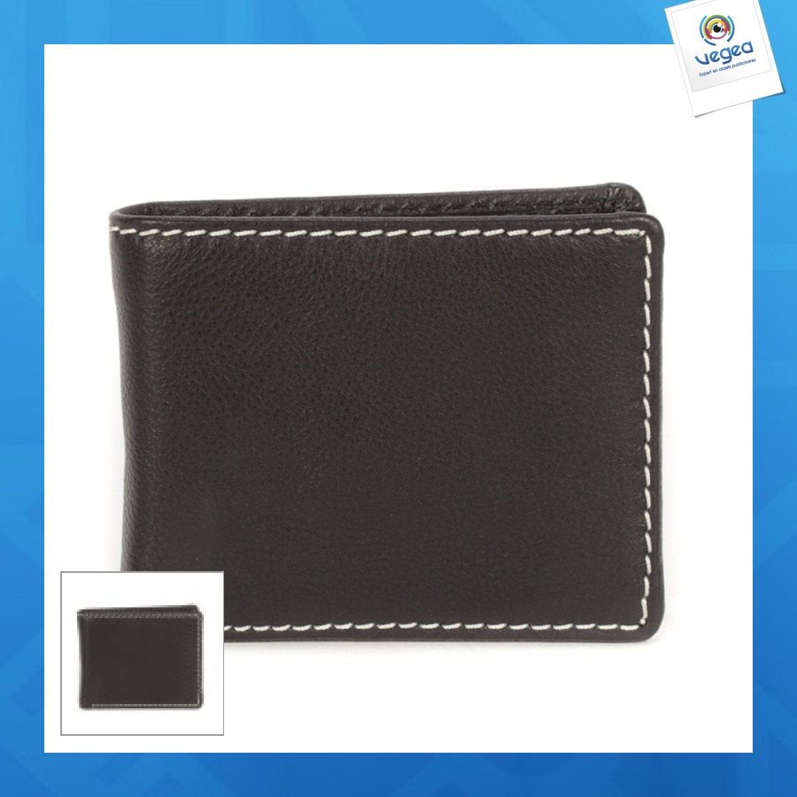 Portefeuille personnalisable cuir greg