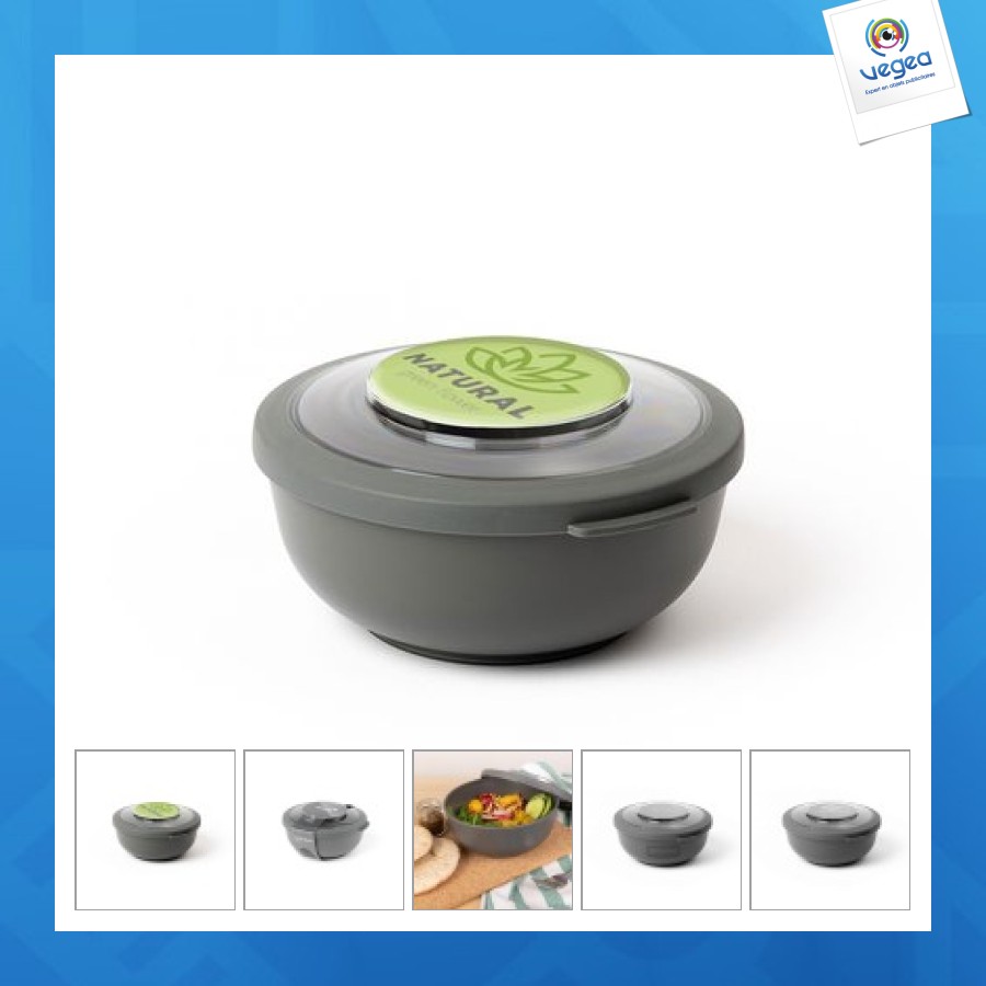 Amuse life bowl 1000ml gris