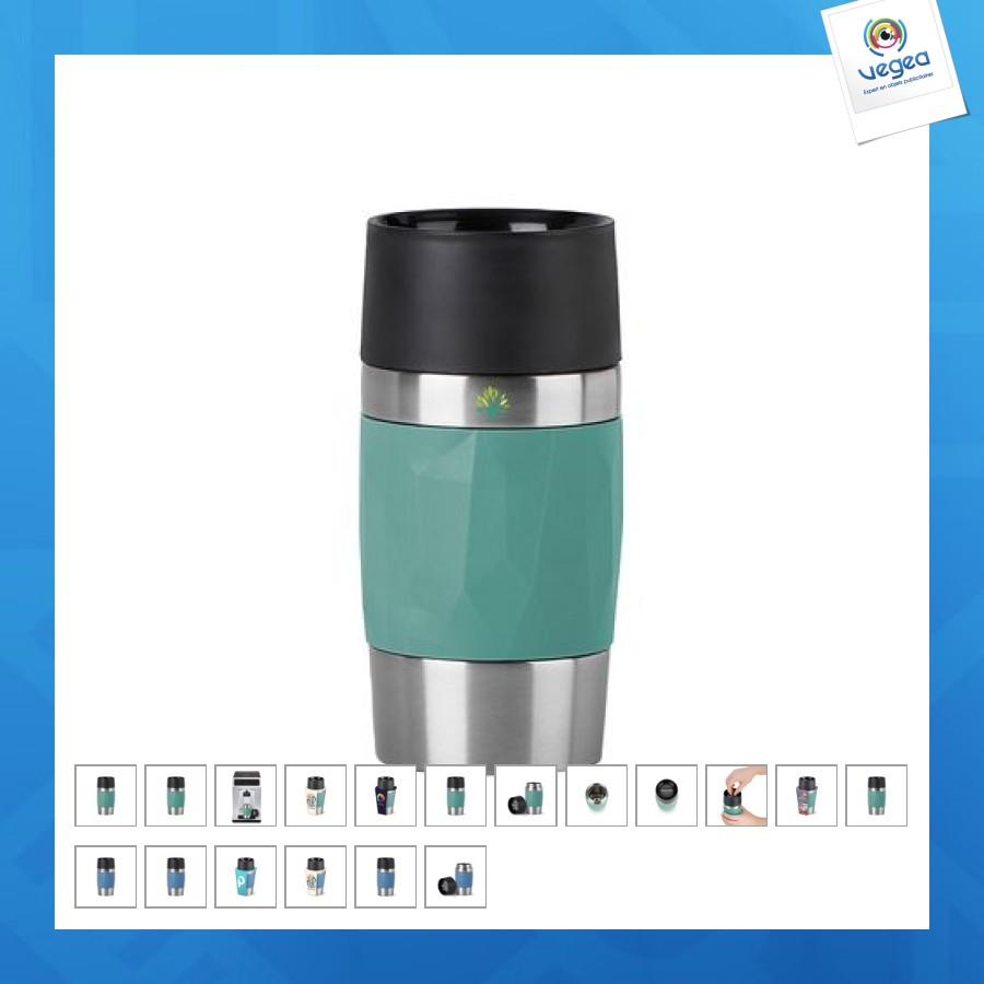 Tefal travel mug compact 0,3l bleu