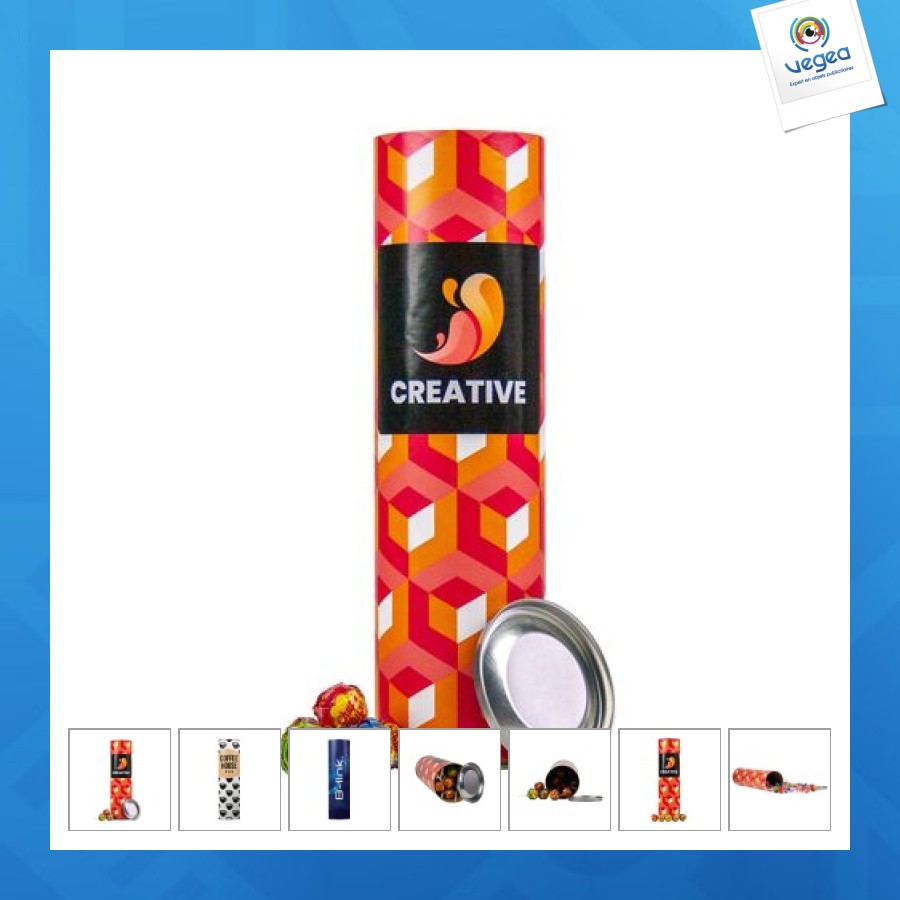 Chupa chups promotionnelle tube 700g mix saveurs